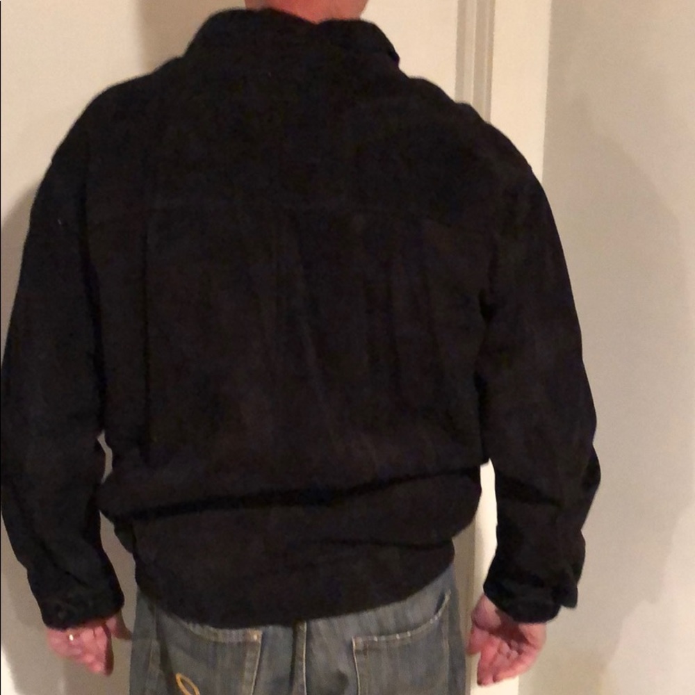 vintage 90s suede JAVA/SUN jacket - Picture 2 of 11